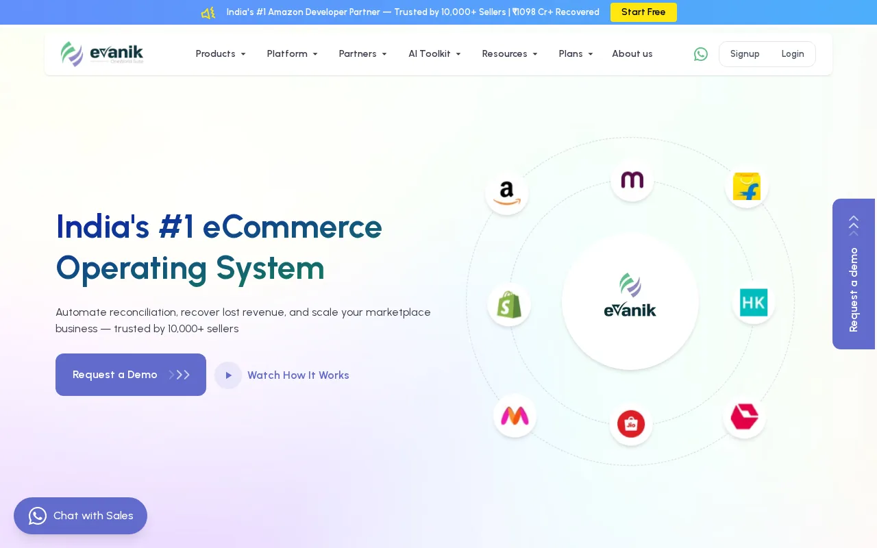 eVanik product screenshot