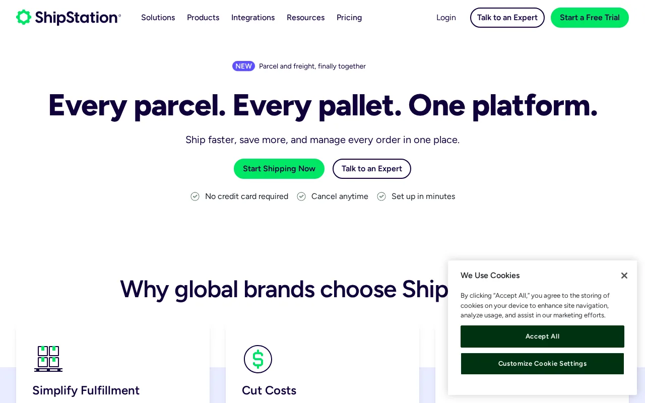 ShipStation product screenshot