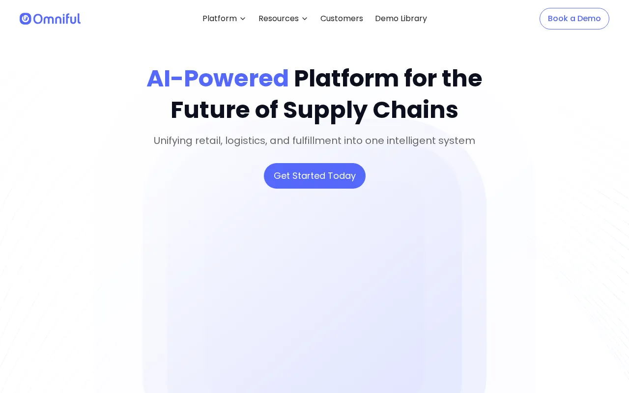 Omniful product screenshot