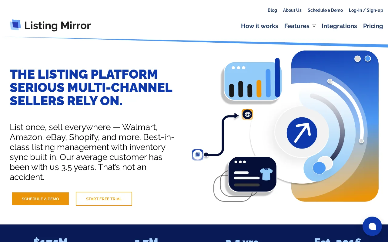 Listing Mirror product screenshot