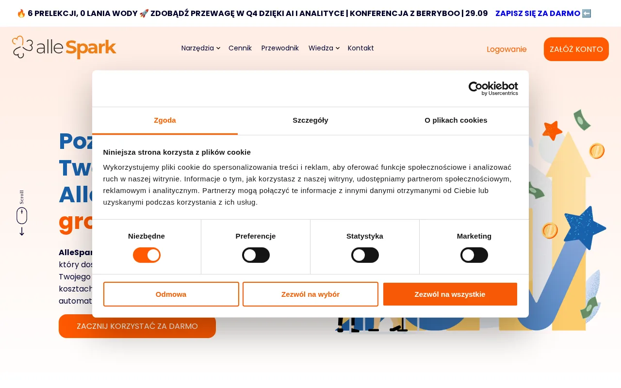 AlleSpark product screenshot