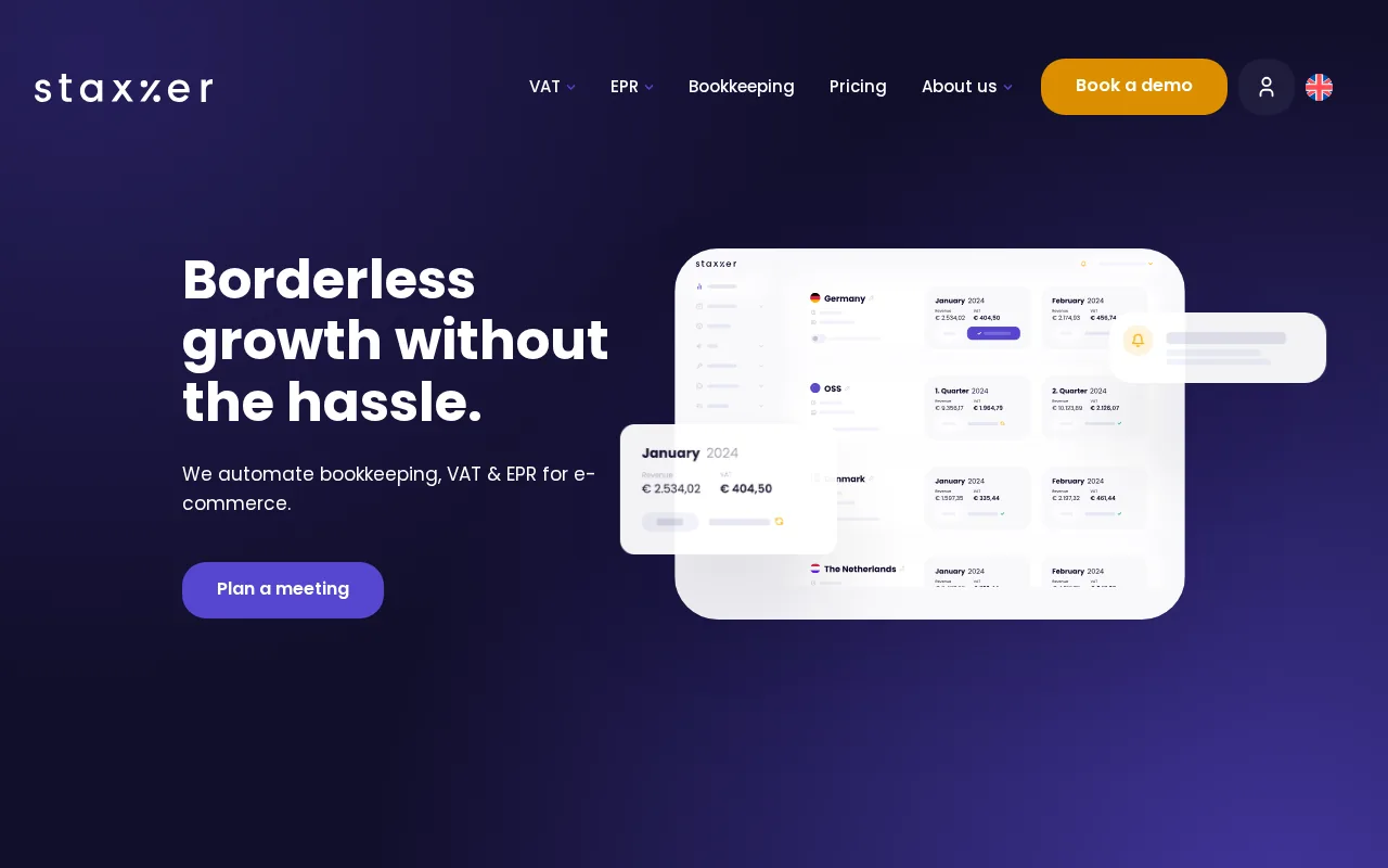 Staxxer product screenshot
