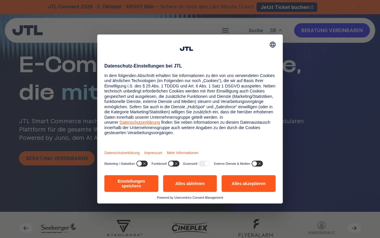 JTL-Software product screenshot