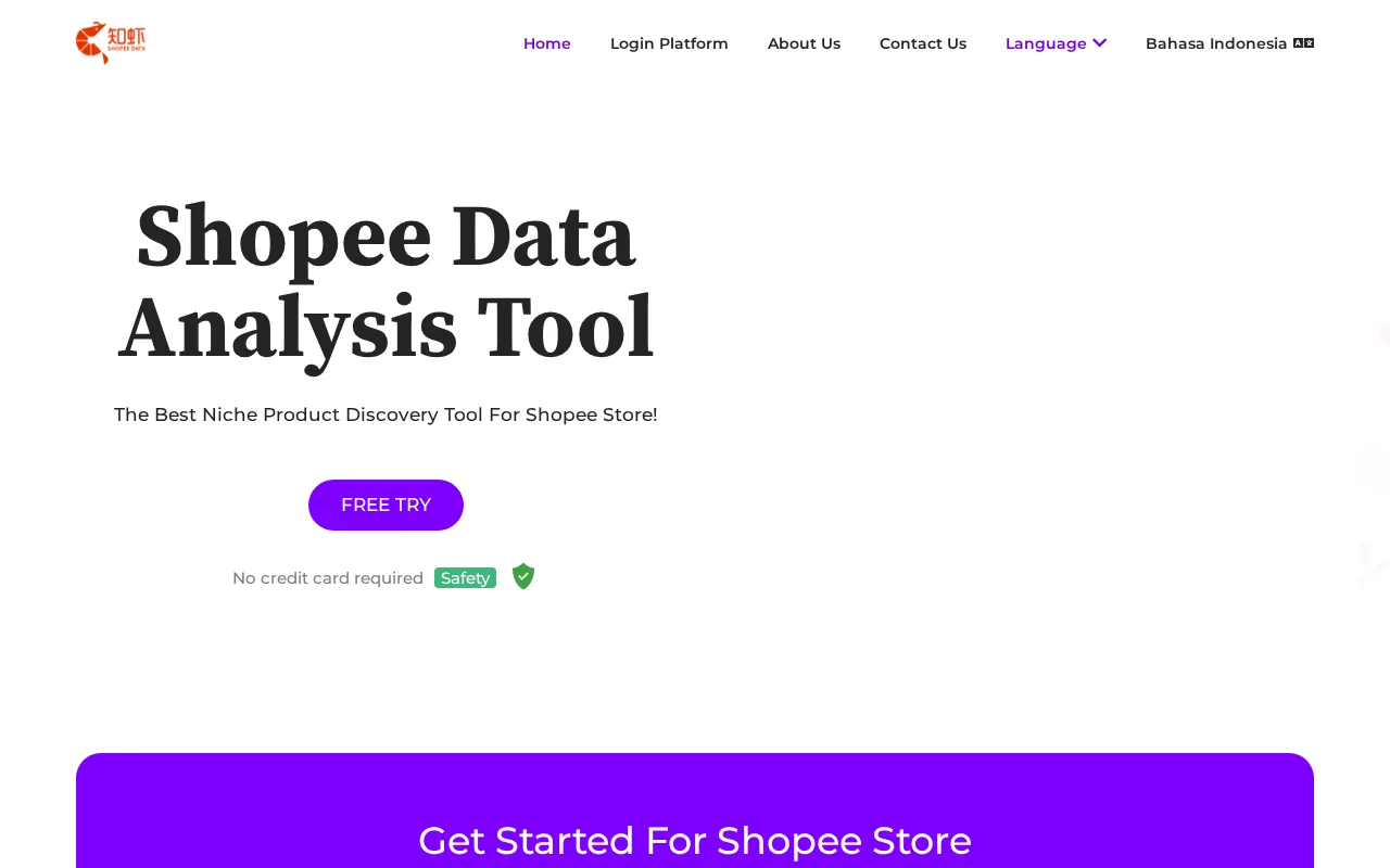 Zhixia Data (知虾) product screenshot