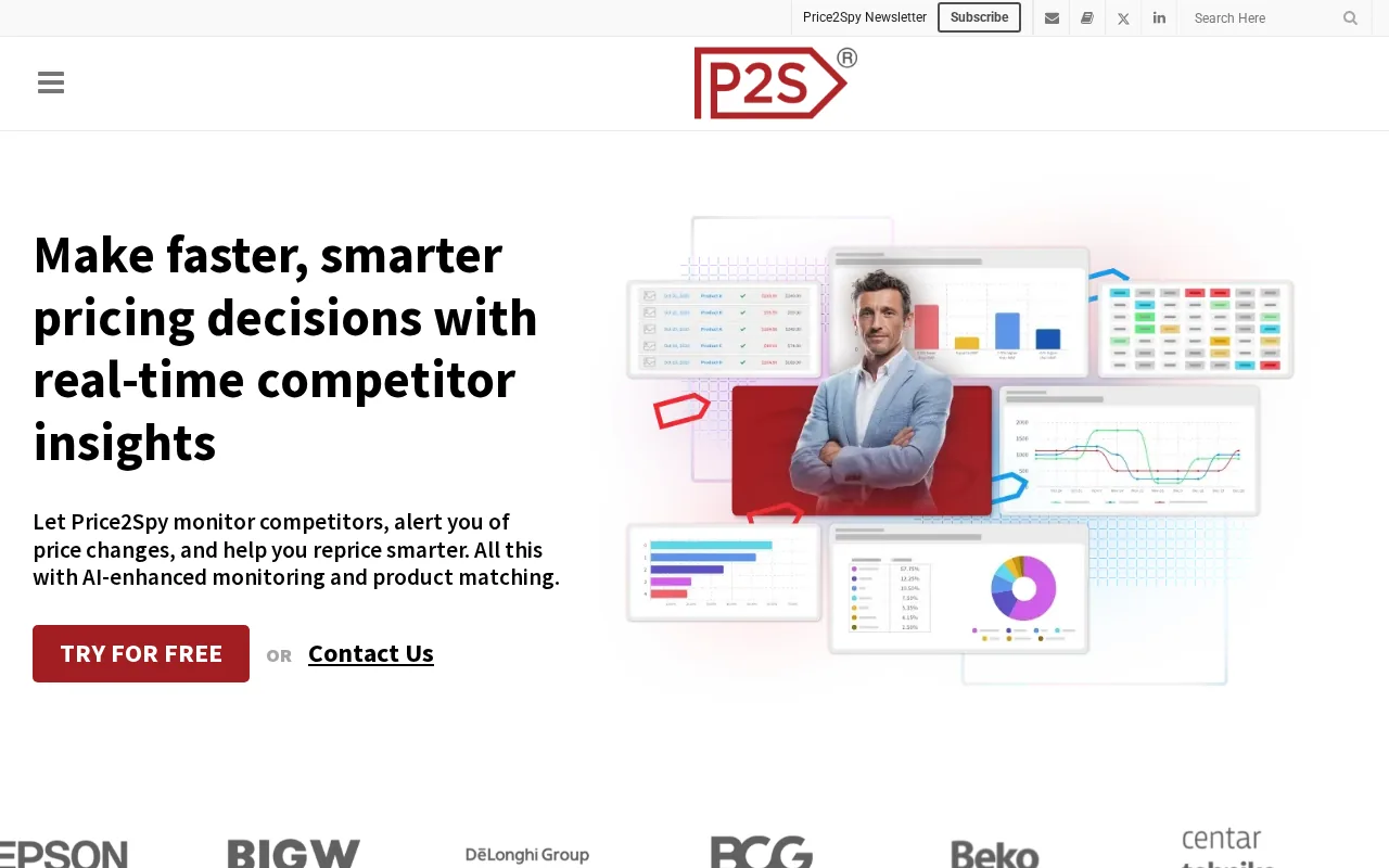 Price2Spy product screenshot