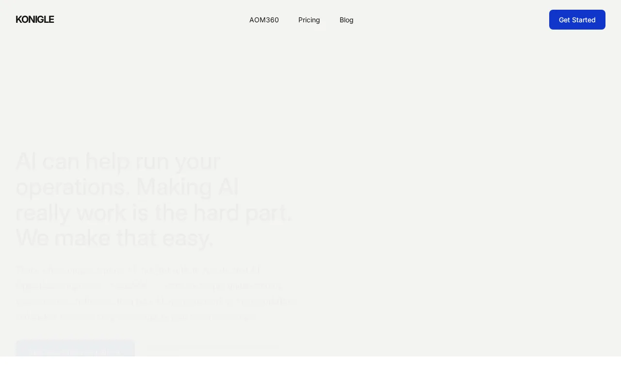 Konigle product screenshot