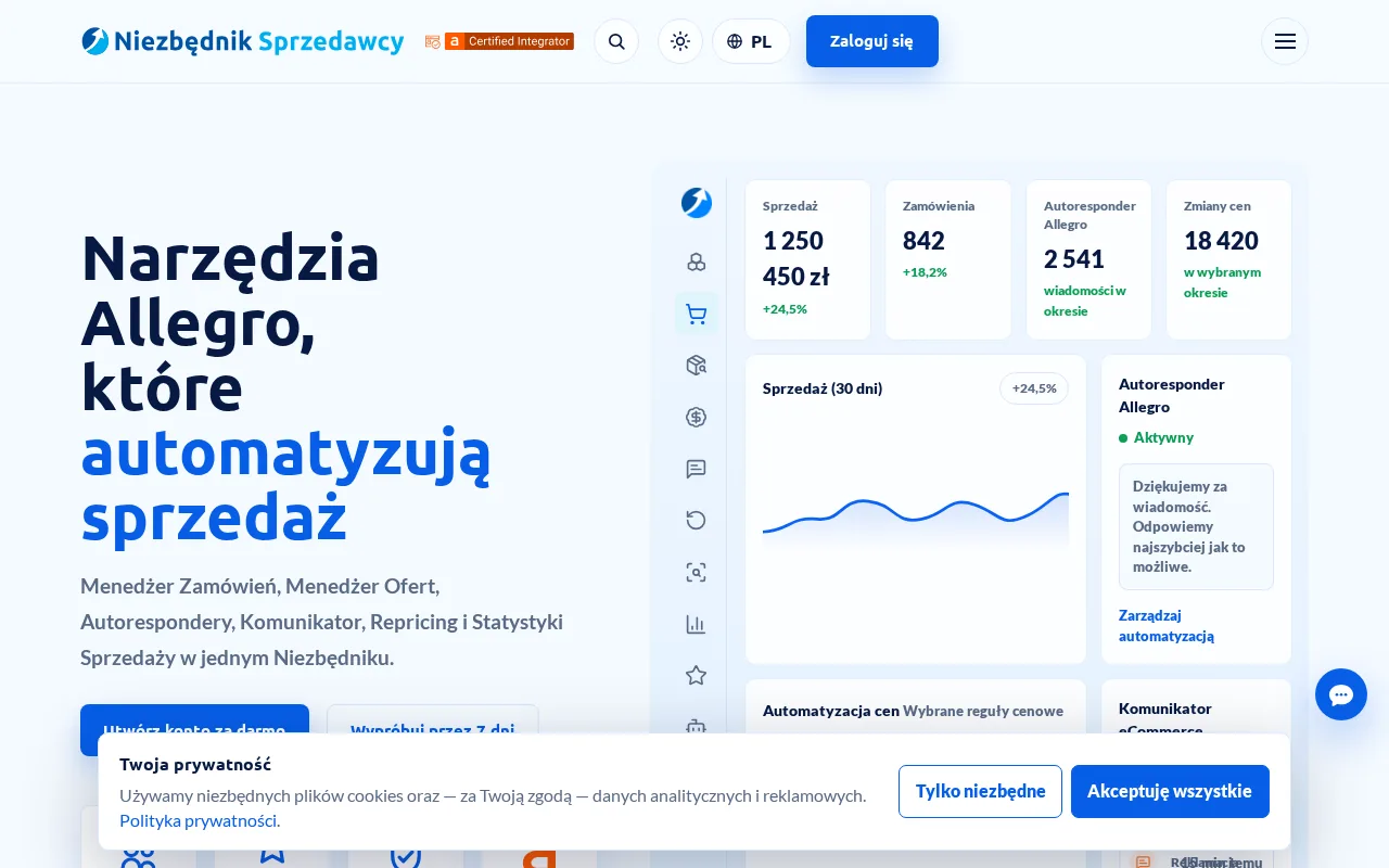 Niezbędnik Sprzedawcy Allegro product screenshot