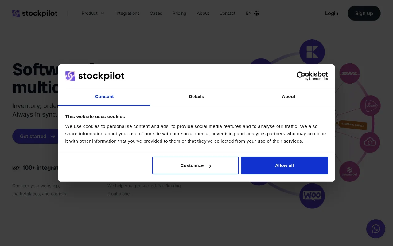 Stockpilot product screenshot