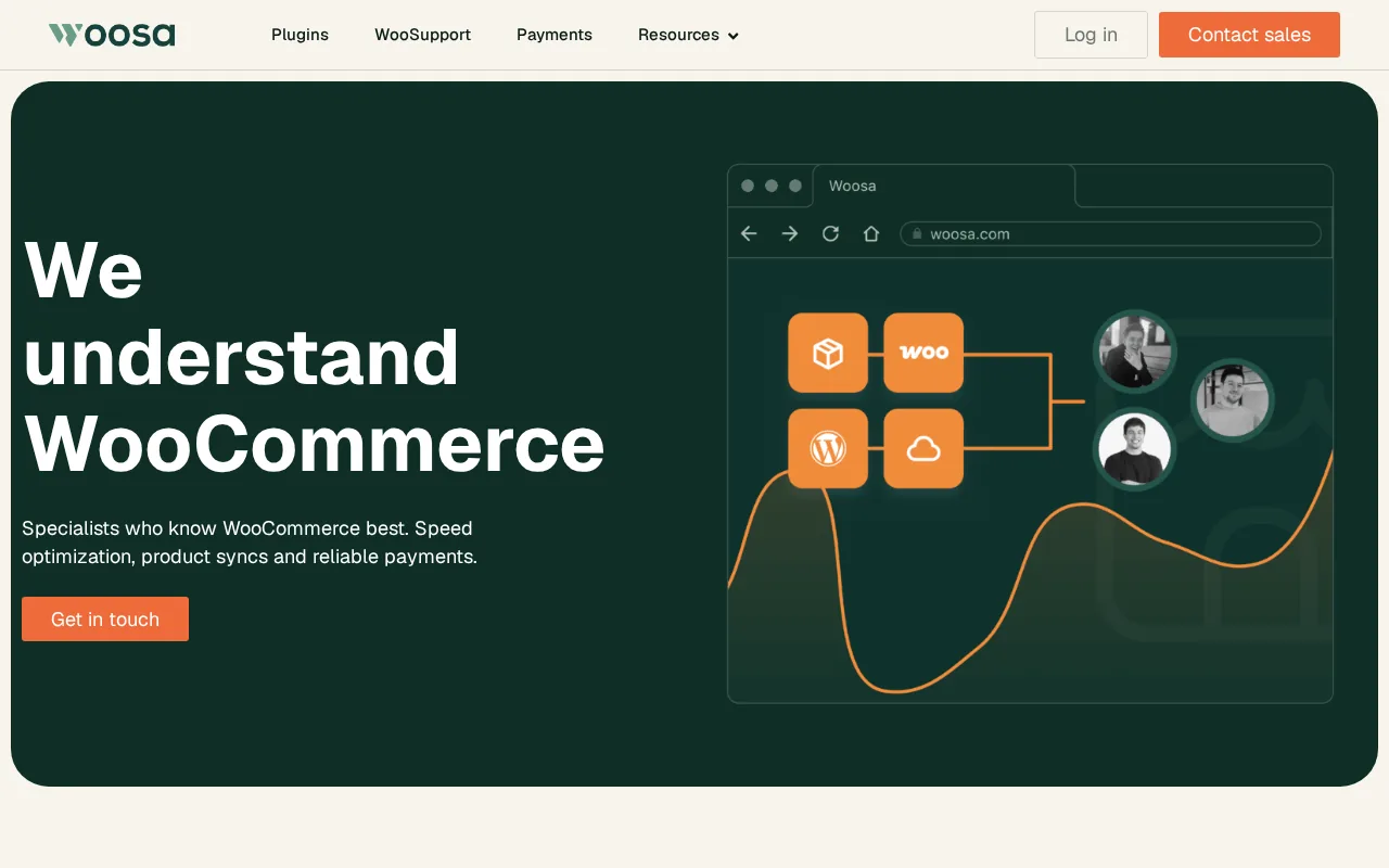 Woosa product screenshot