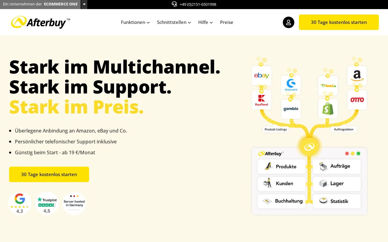 Afterbuy product screenshot