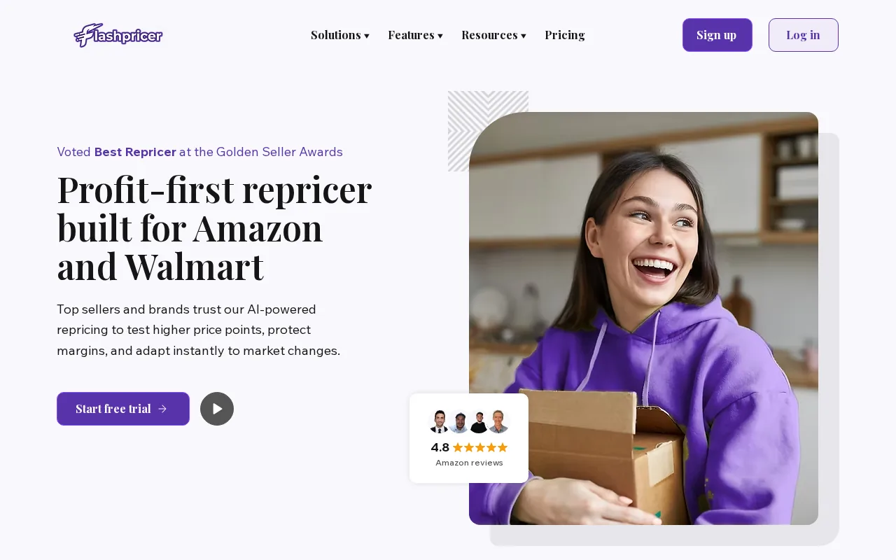 Flashpricer product screenshot