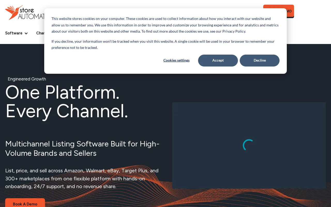 StoreAutomator product screenshot