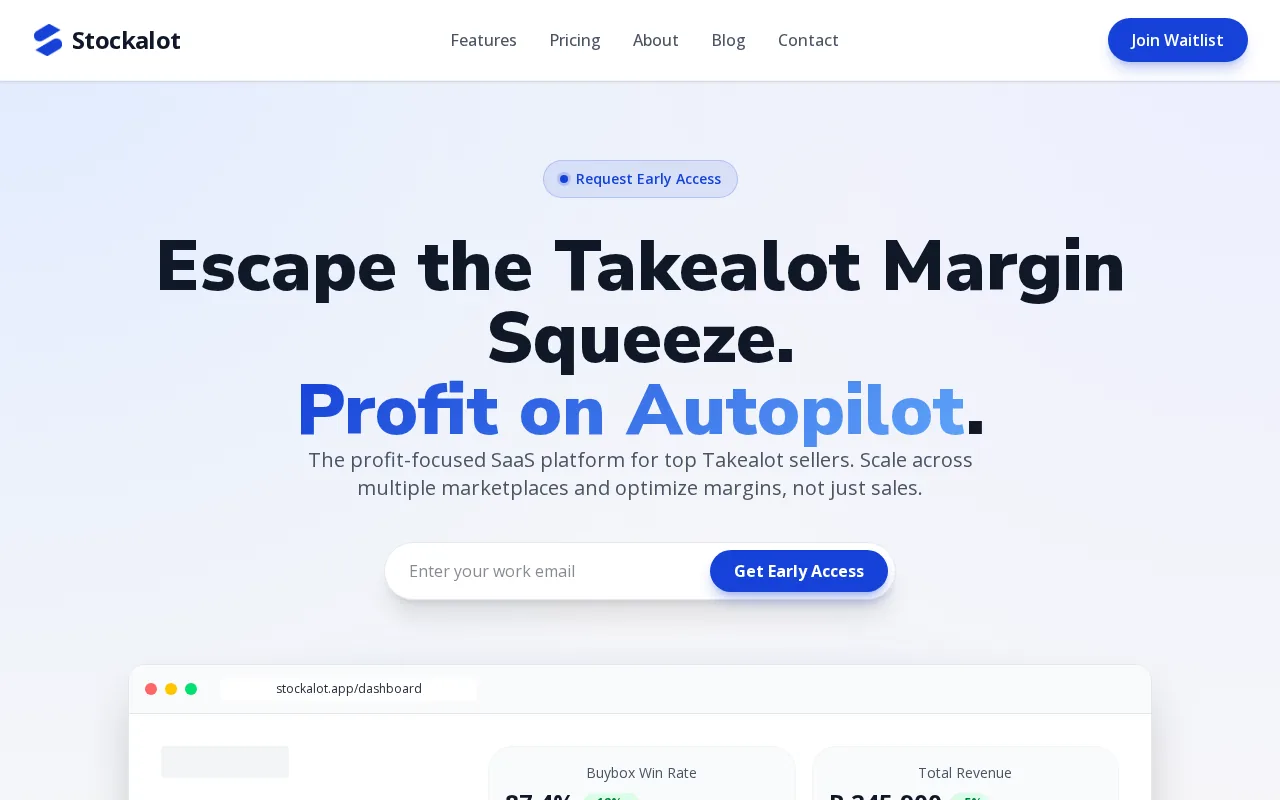Stockalot product screenshot