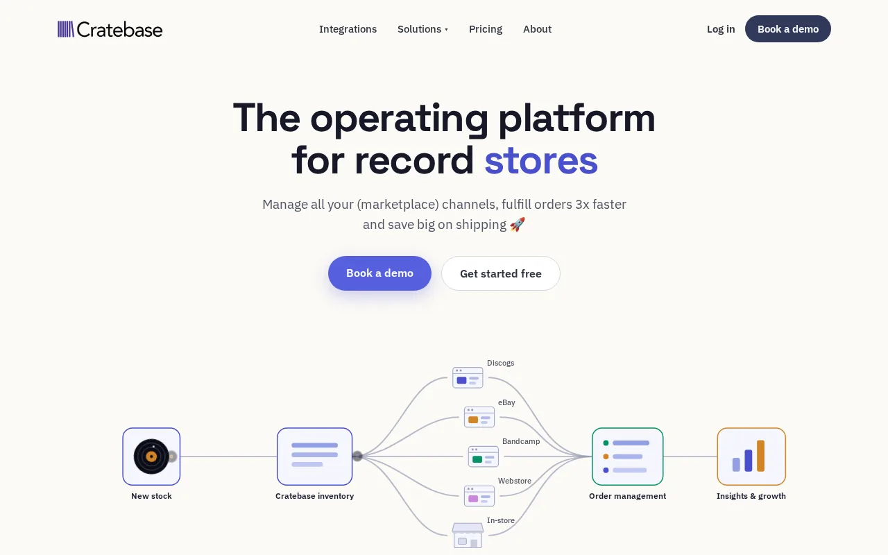 Cratebase product screenshot