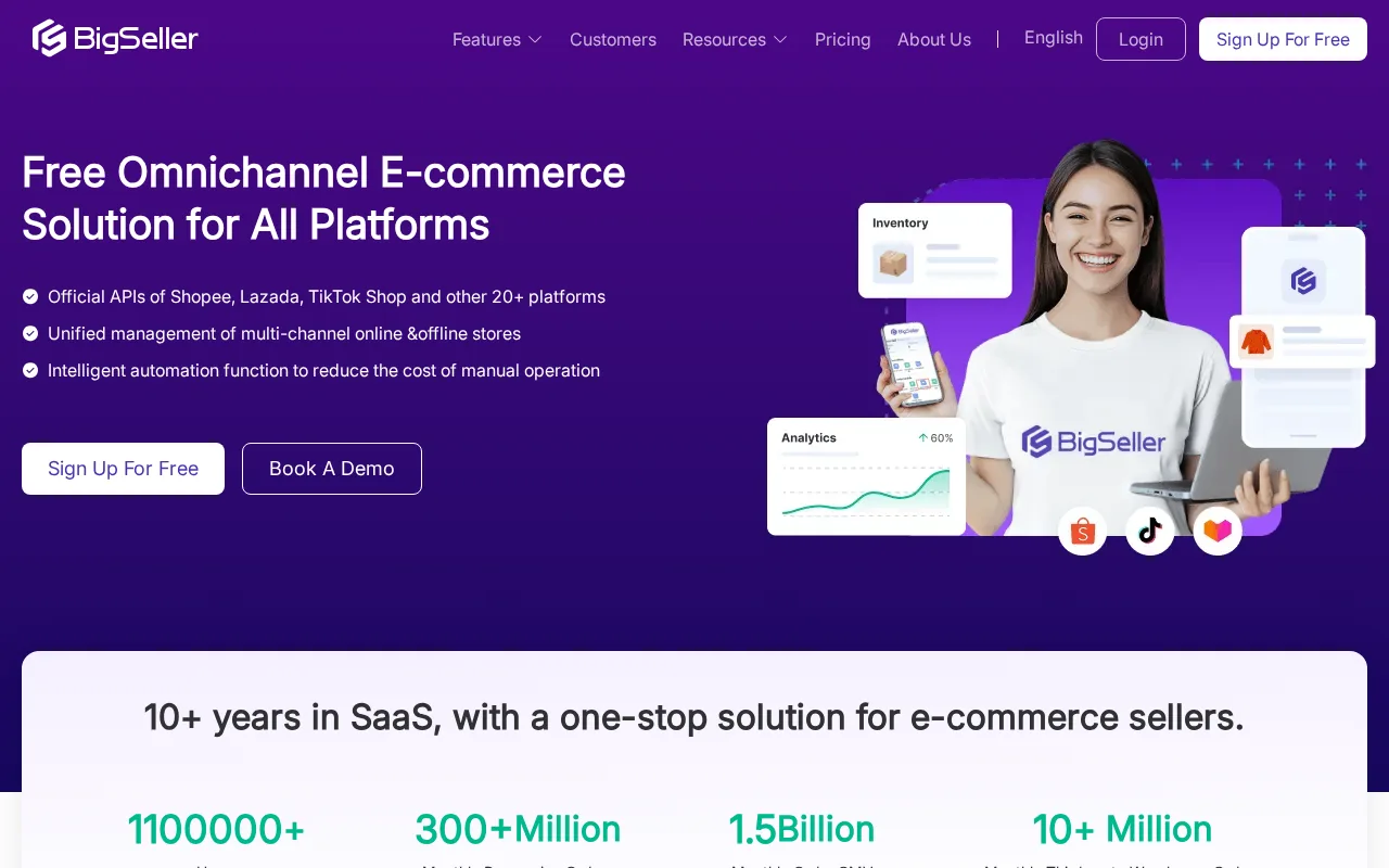 BigSeller product screenshot