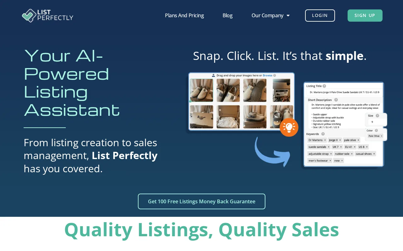 List Perfectly product screenshot