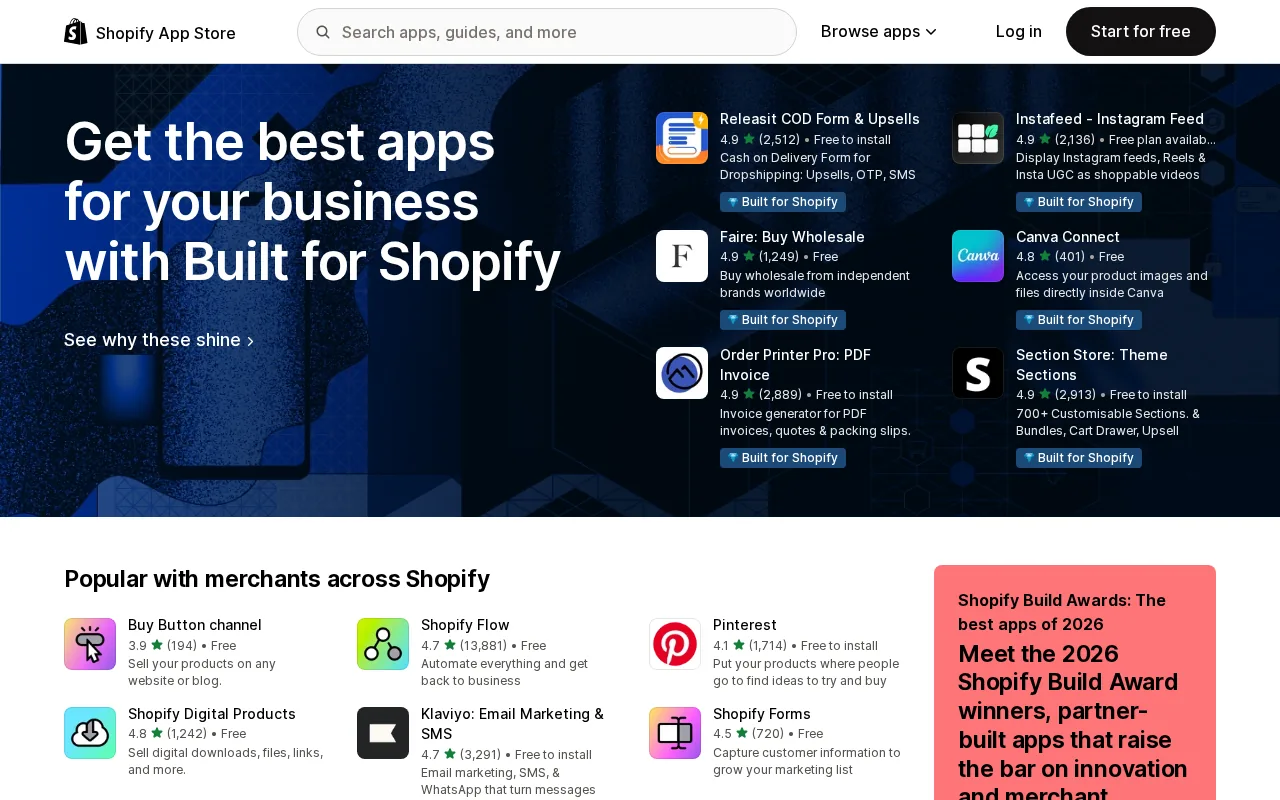 Shopify Marketplace Connect product screenshot