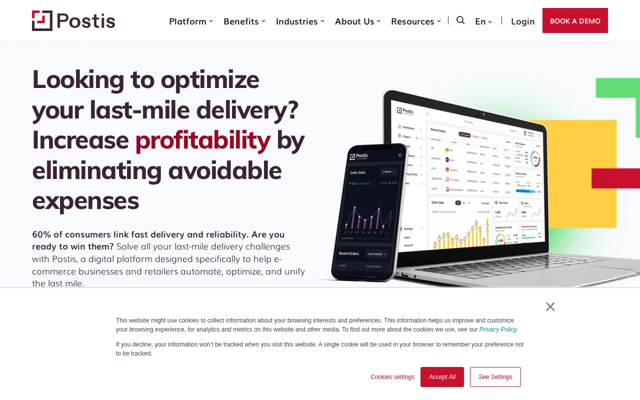 Postis product screenshot