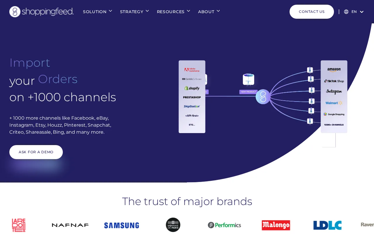 Shoppingfeed product screenshot