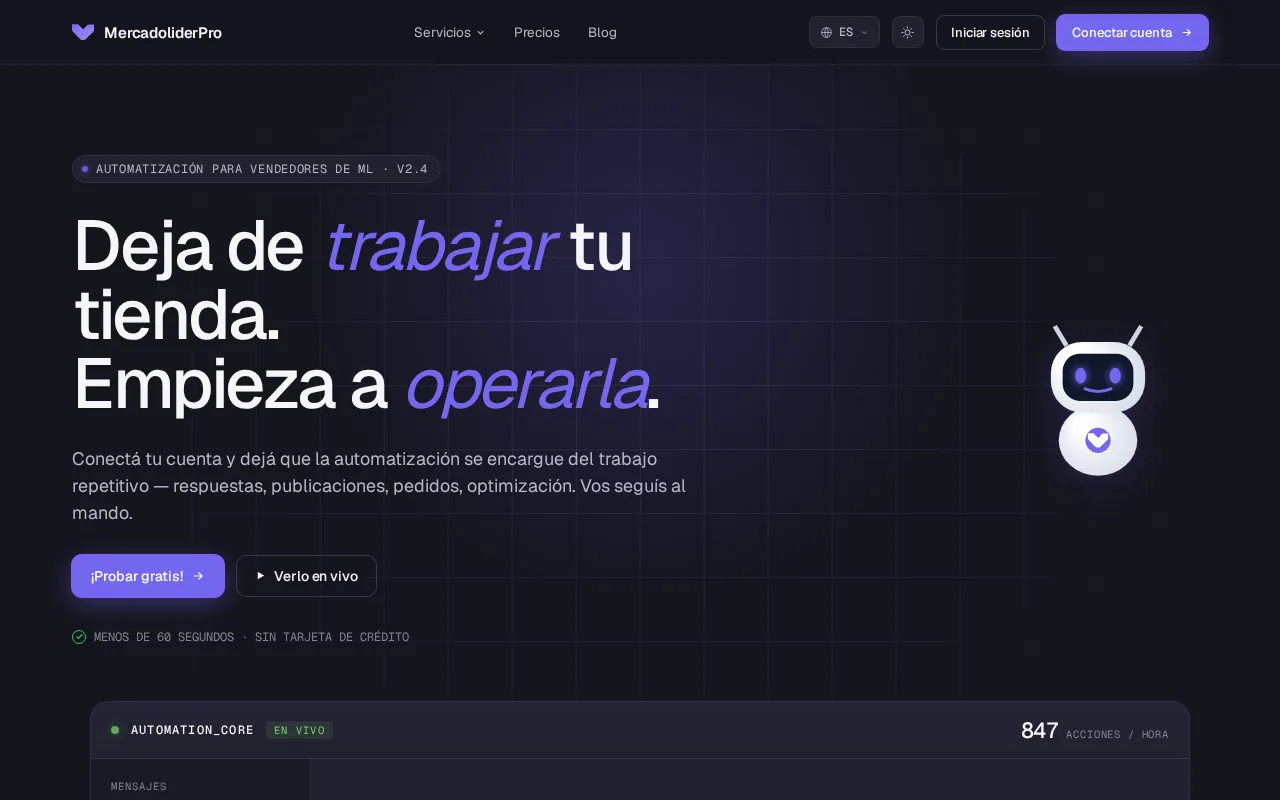 MercadoliderPro product screenshot