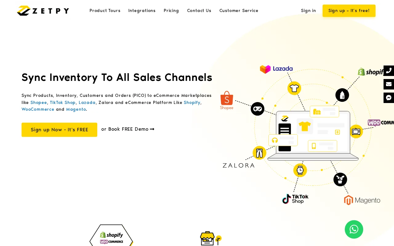 Zetpy product screenshot
