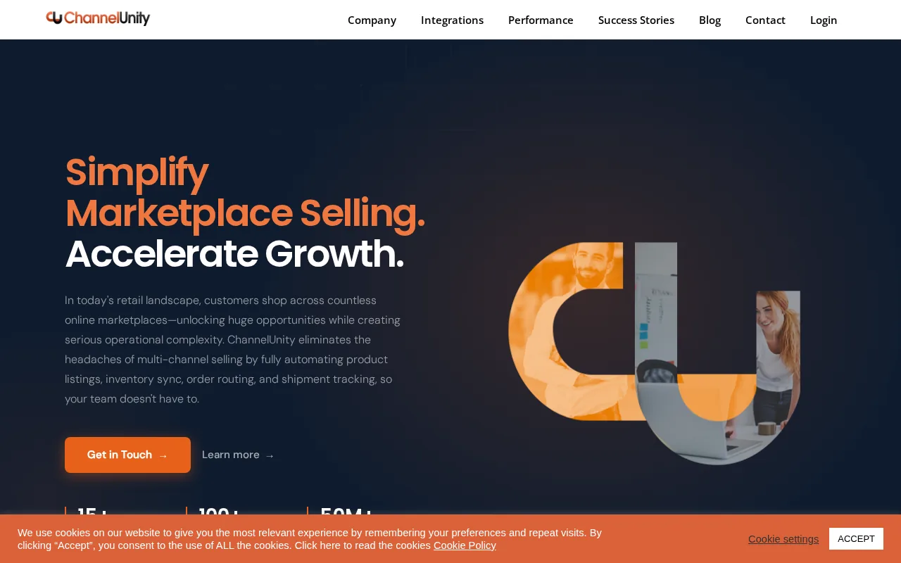 ChannelUnity product screenshot