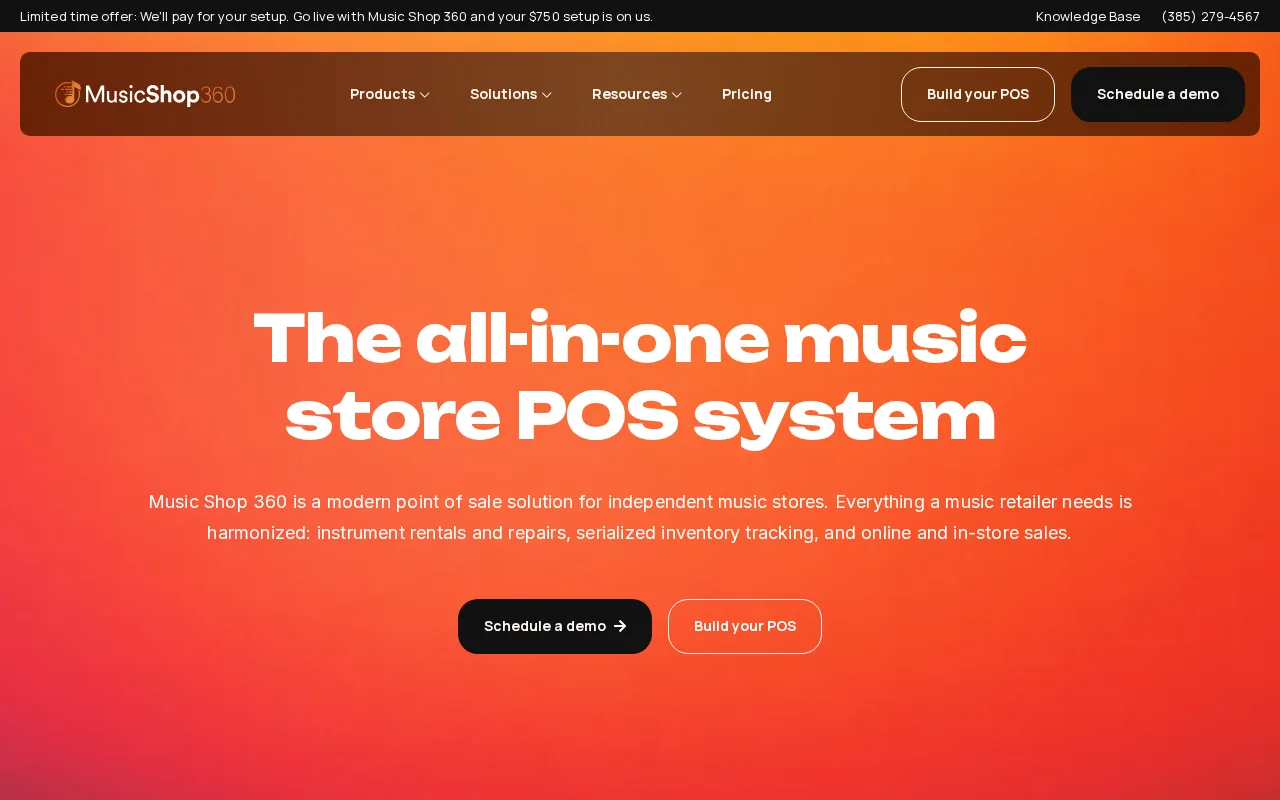 Music Shop 360 product screenshot
