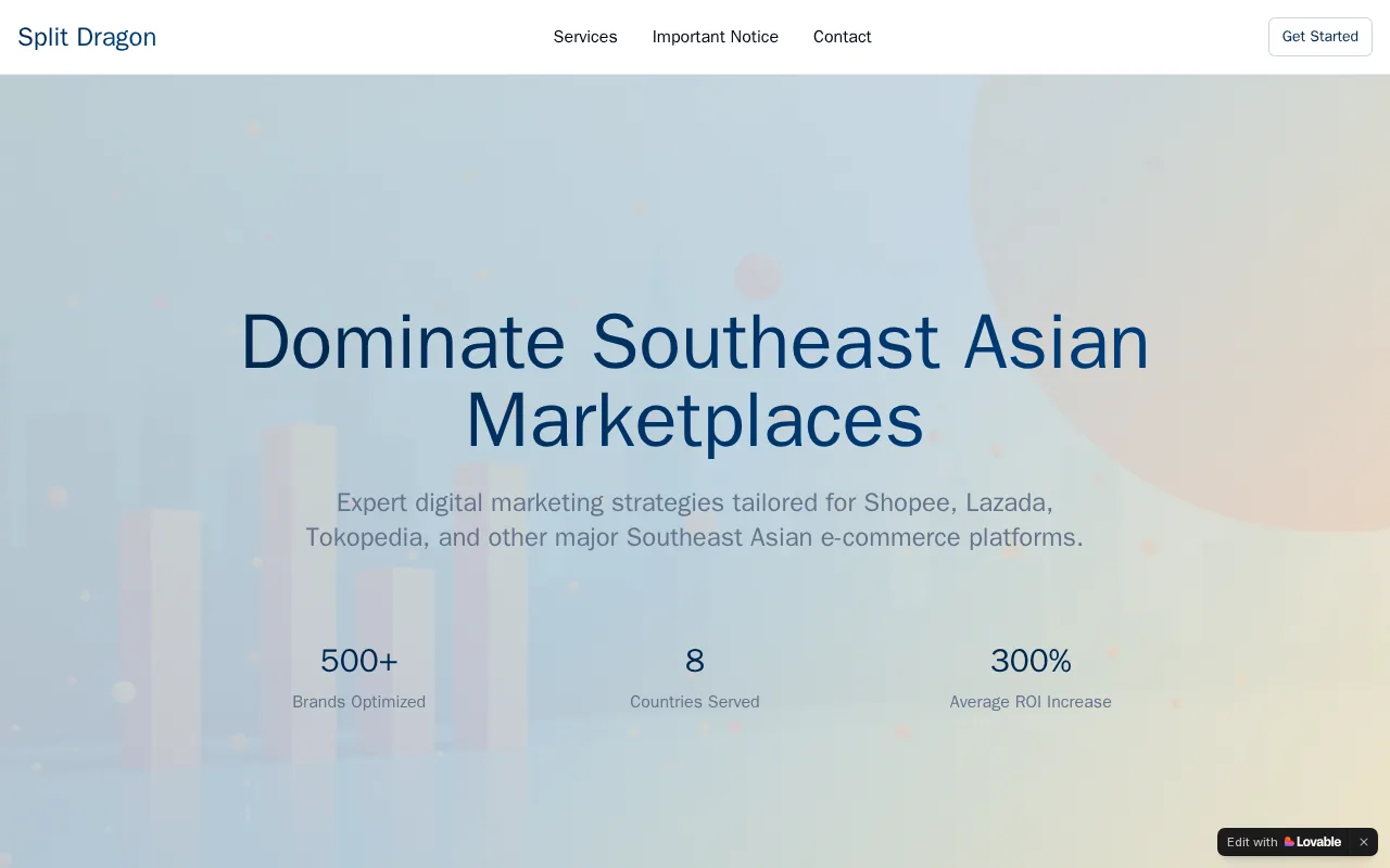 SplitDragon product screenshot