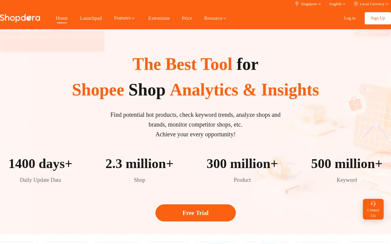 Shopdora product screenshot