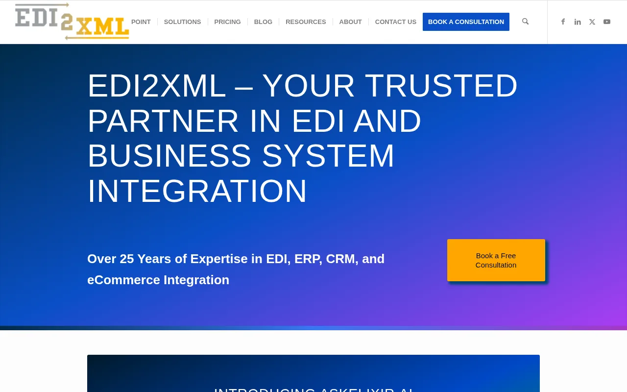 EDI2XML product screenshot