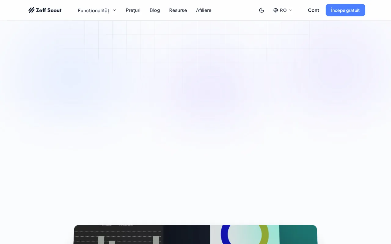 ZeffScout product screenshot