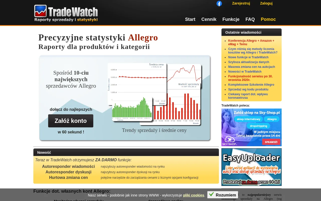 TradeWatch product screenshot
