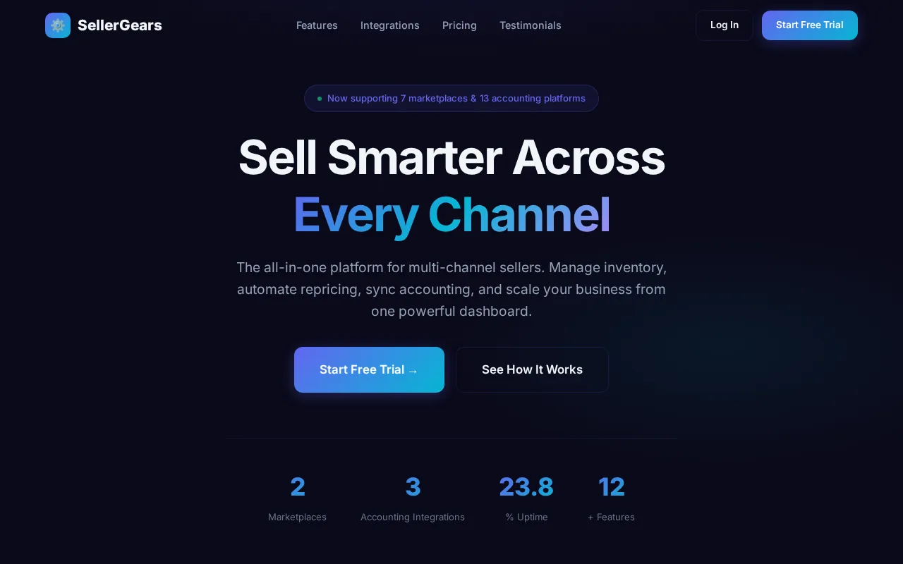 SellerGears product screenshot