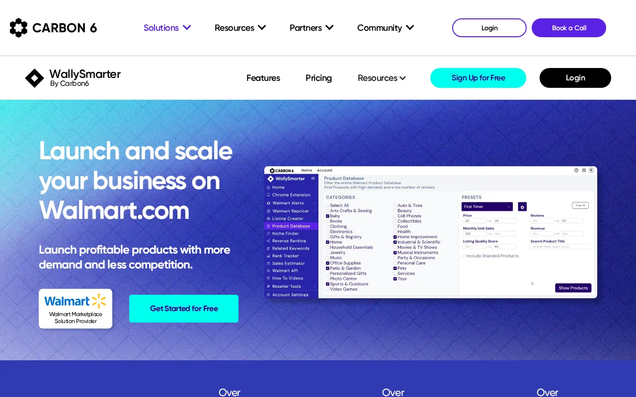 WallySmarter product screenshot