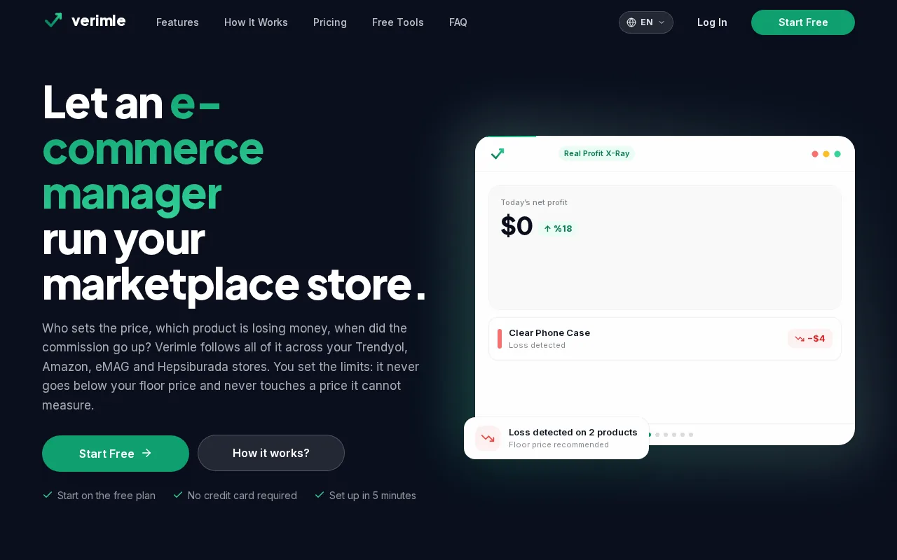 Verimle product screenshot
