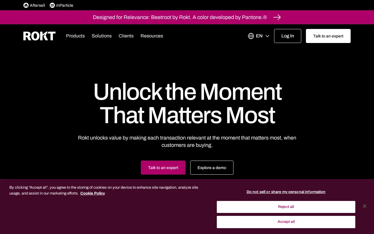 Rokt Catalog product screenshot