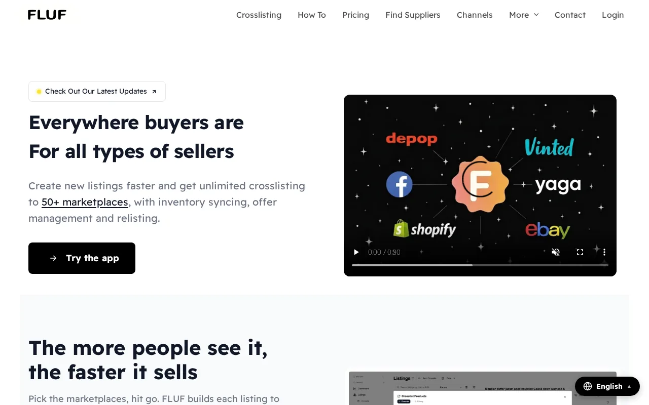 FLUF Connect product screenshot