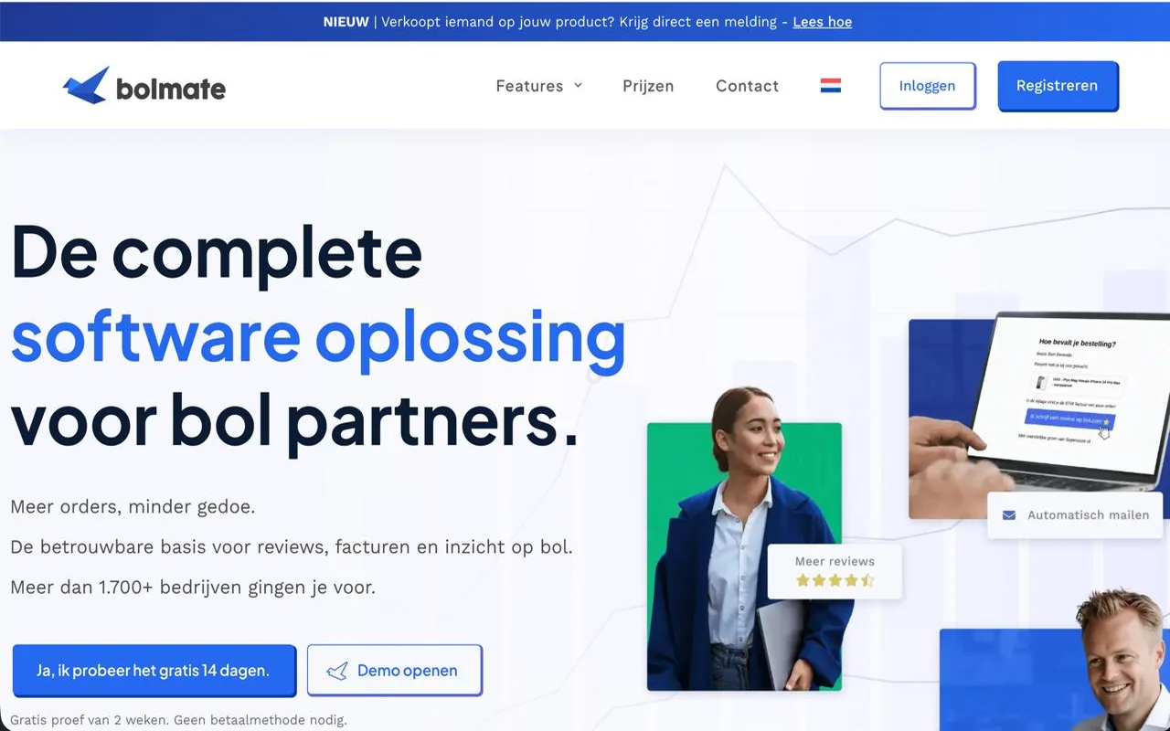 Bolmate product screenshot