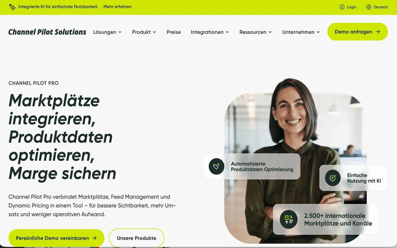 ChannelPilot product screenshot