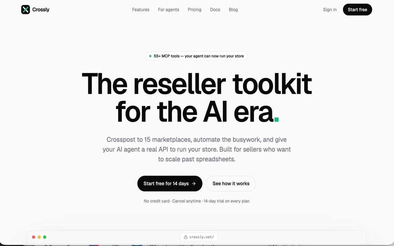Crossly product screenshot