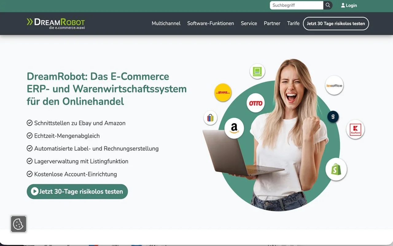 DreamRobot product screenshot